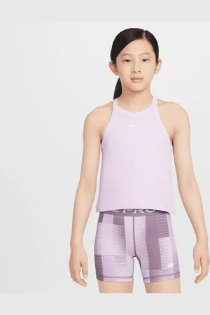 Nike Tanktop met hoge hals voor meisjes