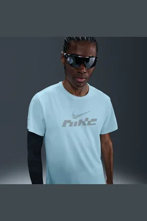 Nike Miler Flash UV-hardlooptop met korte mouwen en Dri-FIT voor heren
