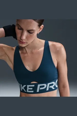 Nike Indy Plunge padded sport-bh met medium ondersteuning