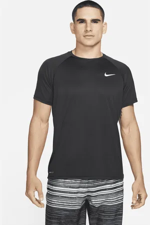 Nike Essential hydroguard zwemshirt met korte mouwen voor heren