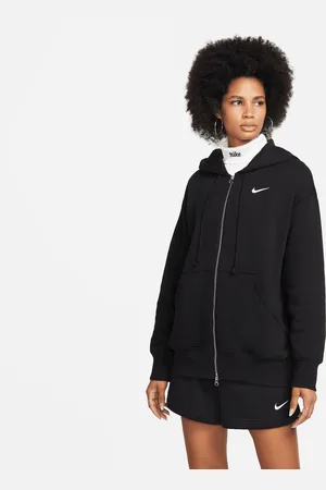 Nike Sportswear Phoenix Fleece Oversized fleecehoodie met rits over de hele lengte voor dames