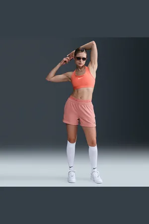 Nike Sportswear Chill Terry damesshorts met halfhoge taille (10 cm)
