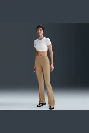 Nike Zenvy dameslegging met hoge taille en wijde pijpen