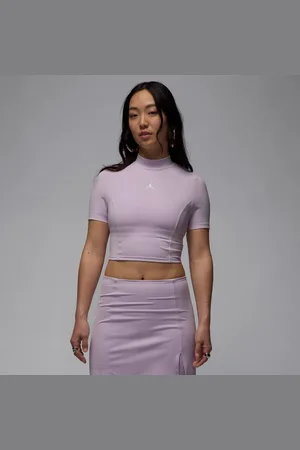 Jordan Korte knit damestop met korte mouwen