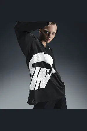 Nike Sportswear oversized jersey met lange mouwen voor dames