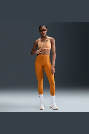 Nike Universa lange legging met hoge taille, zakken en medium ondersteuning voor dames