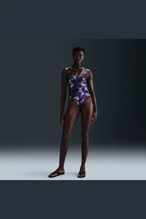 Nike Swim badpak met V-hals