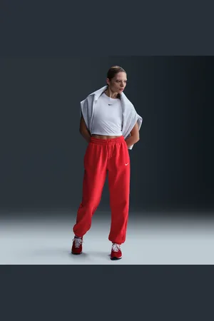 Nike Sportswear Phoenix Fleece Oversized joggingbroek met hoge taille voor dames