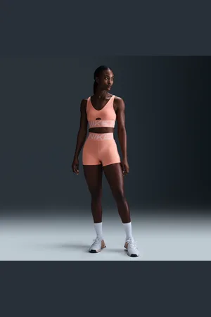 Nike Pro Sculpt bikeshorts met hoge taille voor dames (8 cm)
