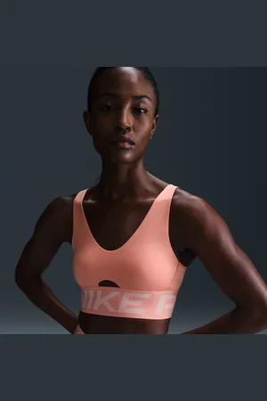 Nike Indy Plunge padded sport-bh met medium ondersteuning