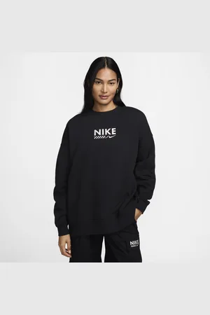 Nike Sportswear oversized fleeceshirt met ronde hals voor dames