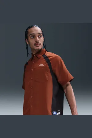 Nike SB Dri-FIT geweven skateshirt met korte mouwen