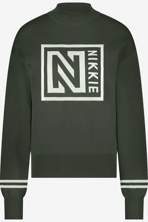 NIKKIE. Logo Patch Sweater