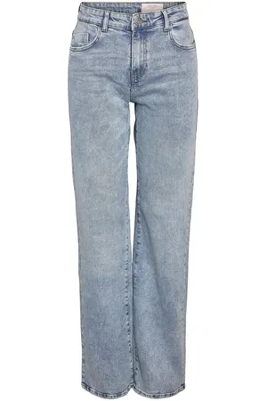Noisy May Nmyolanda Normale Taille Wide Leg Jeans