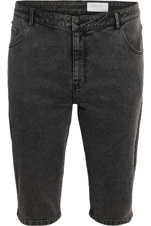 Noisy May Curve Denim Capri Broek