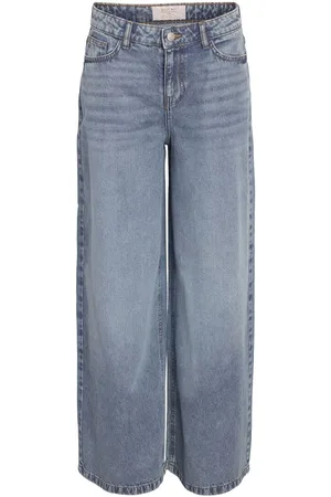 Noisy May Nmwindie Curve Wide Fit Jeans