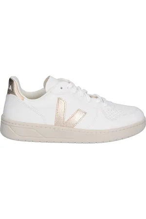 Veja V-10 Chromefree Leather Women White Platine