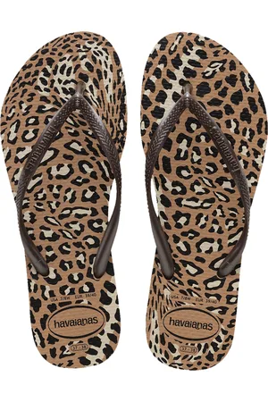 Havaianas Slim Animals Rose Gold Cafe