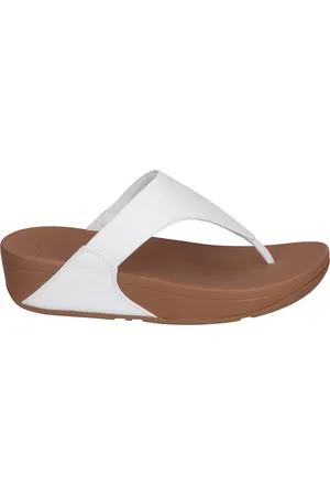 FitFlop Lulu Toe-Post Sandals I88 Urban White