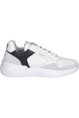 Nubikk Roque Road Wave Men White Leather Navy