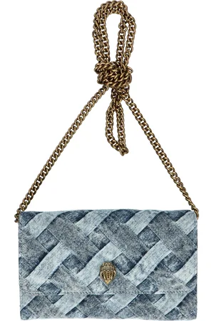 Kurt Geiger Kensington Chain Wallet Jeans Denim