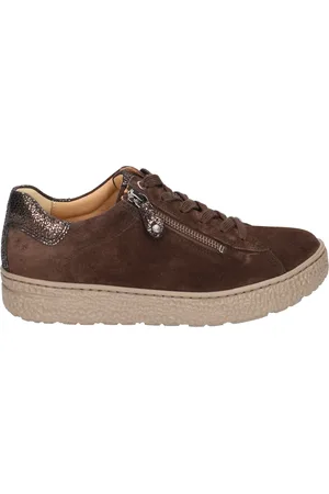 Hartjes Phil Shoe Dark Brown Nubuck H-Wijdte