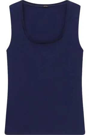 Oroblu Perfect Line Cotton Tank Top 5245 Blue