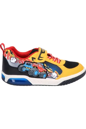 Geox Inek Boy Truck Yellow Red