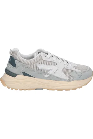 Hub Grid Women Ivory Milky Green