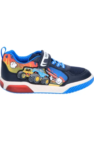 Geox Inek Boy Truck Navy Light Blue