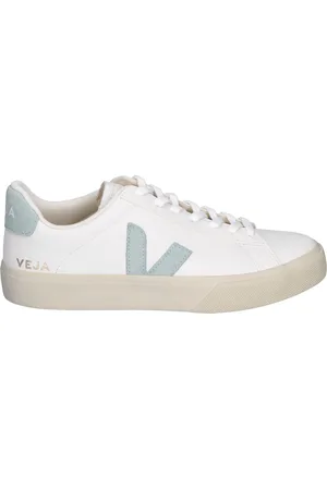Veja Campo Women Leather White Green