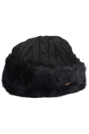Barts Fur Cable Bandhat Black