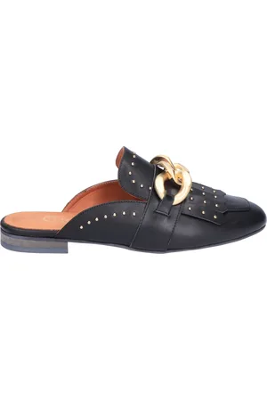 Gioia Wynne Black Leather