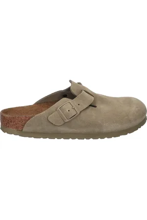 Birkenstock Boston Men Faded Khaki Narrow