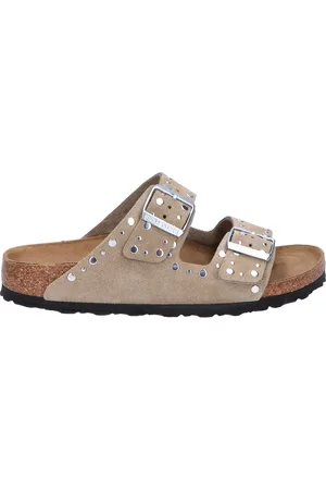 Birkenstock Arizona Rivet Women Taupe Narrow