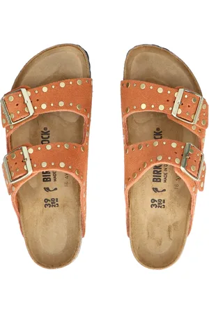 Birkenstock Arizona Rivet Women Dark Rust Narrow