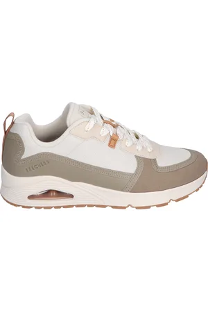 Skechers Uno Layover White Green