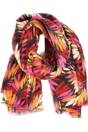 King Louie Scarf Ornette Wild fuchsia