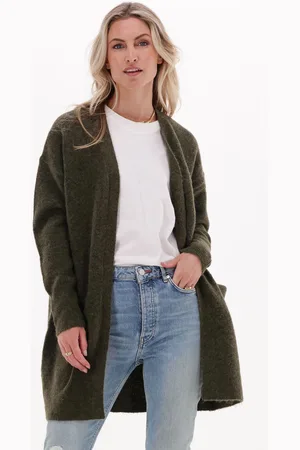 SELECTED Dames Truien & Vesten Lulu New Ls Knit Long Cardigan B - - Maat XS