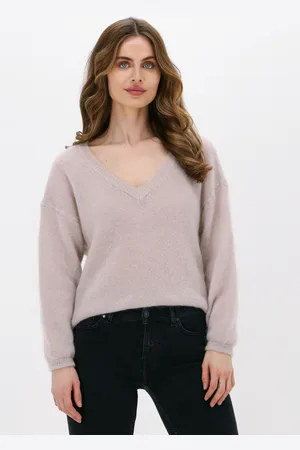 American Dreams Dames Truien & Vesten Silja V Neck Knit - - Maat S