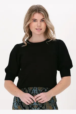 Minus Dames Tops & T-shirts Liva Knit Tee - - Maat XL