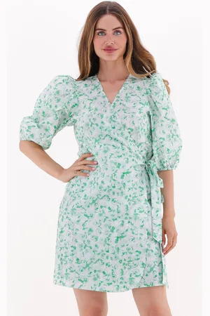Just Female Dames Jurken Garden Wrap Dress - - Maat 34