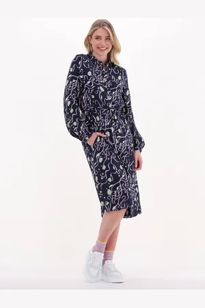 Scotch&Soda Dames Jurken Relaxed Fit Shirt Dress - - Maat XS