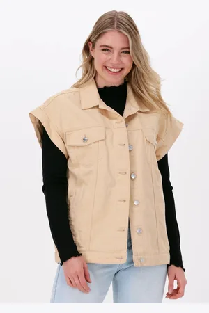 NA-KD Dames Blazers Oversized Denim Vest - - Maat 34