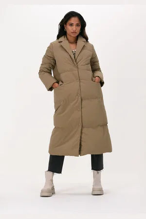 Stand Studio Dames Jassen Gryer Coat - - Maat 34