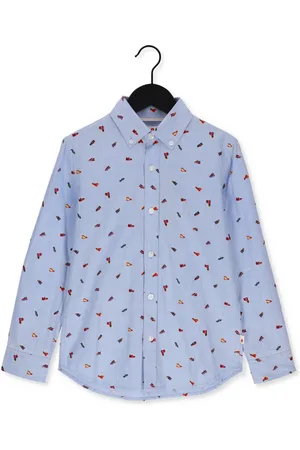 AO76 Jongens Overhemden Axel Shirt Sneakers - - Maat 104