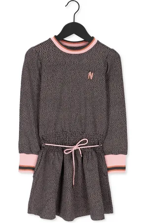 NoNo Meisjes Jurken N208-5810 - - Maat 116
