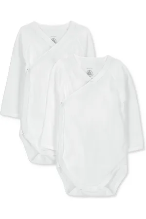 Petit Bateau Baby Rompers 2 Bodies Naiss Ml - - Maat 50