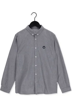 Kronstadt Jongens Overhemden Johan Kids Oxford Shirt - - Maat 122/128