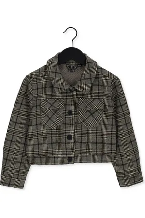 Indian Blue Jeans Meisjes Jassen Shirt Jacket Check 01 - - Maat 104